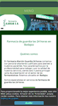 Mobile Screenshot of farmaciaalarcon24hbadajoz.com